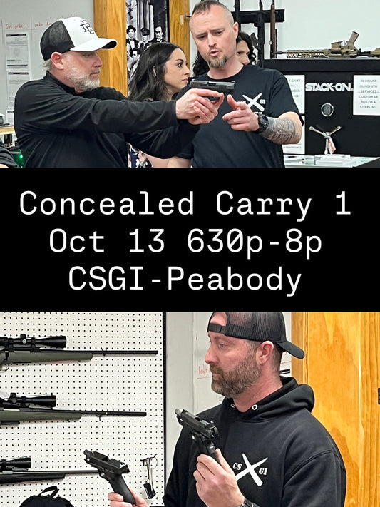 Conceal Carry Basics